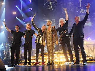 Queen + Adam Lambert ��������� ������ � ������� ������������ �������� � 10 ������